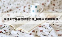网络天才黑客现状怎么样_网络天才黑客现状