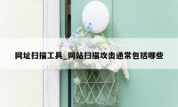 网址扫描工具_网站扫描攻击通常包括哪些