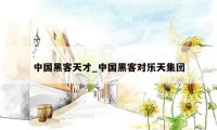中国黑客天才_中国黑客对乐天集团